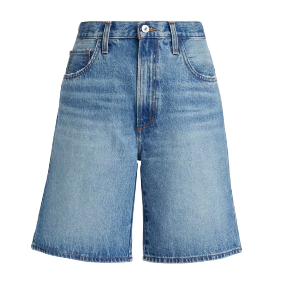 Madewell Light Blue Denim Bermuda Shorts